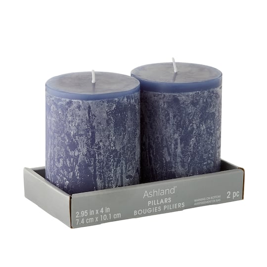 2.95" x 4" Scented Pillar Candles